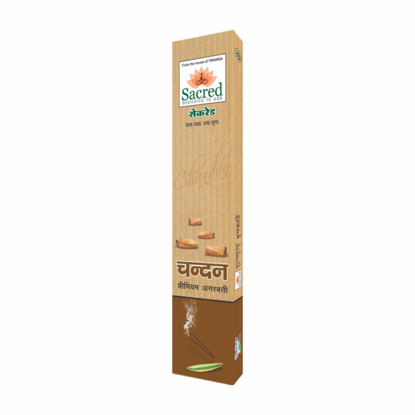 Sacred Chandan Slim Trim Premium Incense Sticks