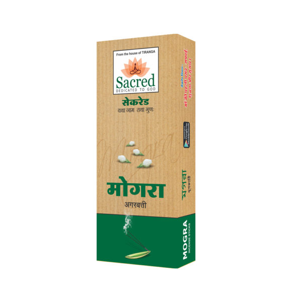 Sacred Mogra Premium Incense Sticks Family Pack (240 Gram)