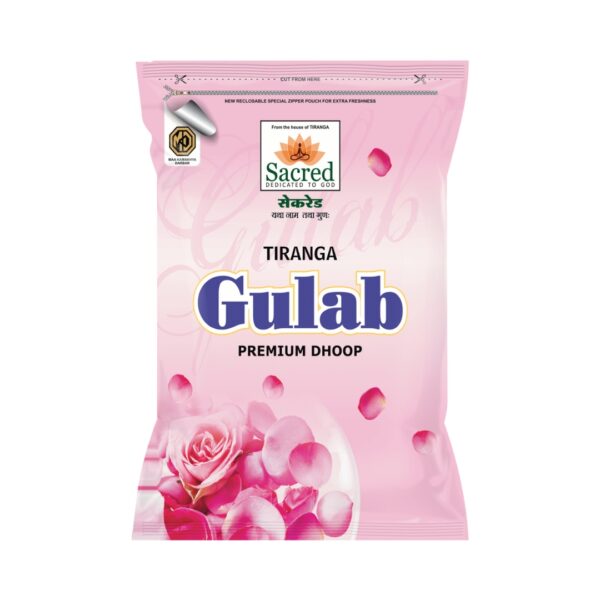 Sacred Gulab Dhoop Zipper