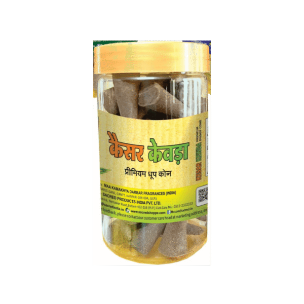 Kesar Kewda Premium Dhoop Cone