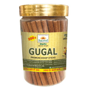 Sacred Gugal Premium Dhoop Sticks Jar ( 200 Gram)