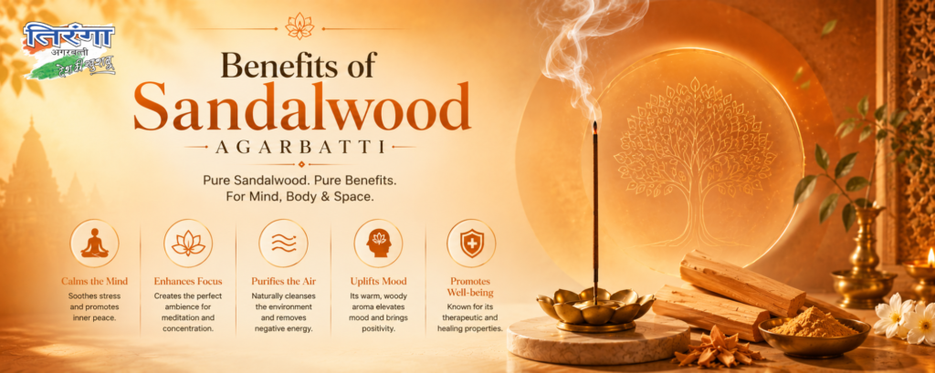 Benefits of Sandalwood Agarbatti: A Complete Guide to Peace, Positivity & Spiritual Well-Being
