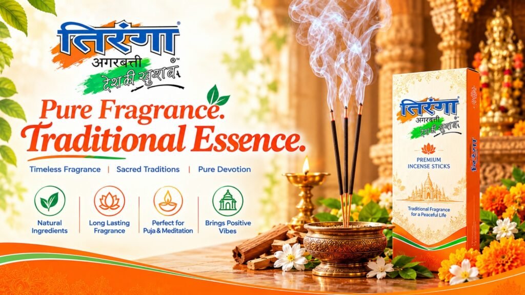 Best Incense Stick in India 2026: Features, Benefits & Buying Guide | Tiranga Agarbatti